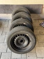 4x Stahlfelgen 15” mit Reifen 205/55 R15 88V