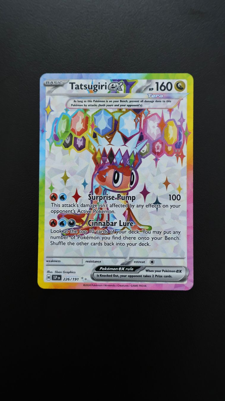 Pokémon Sammelbilder & Trading cards: Pokémon Tatsugiri Ex #226 – Neu und originalverpackt aus Obfelden von vivialexandra