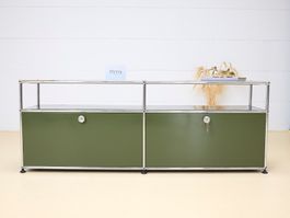 USM Lowboard in Olivgrün, Lieferung möglich