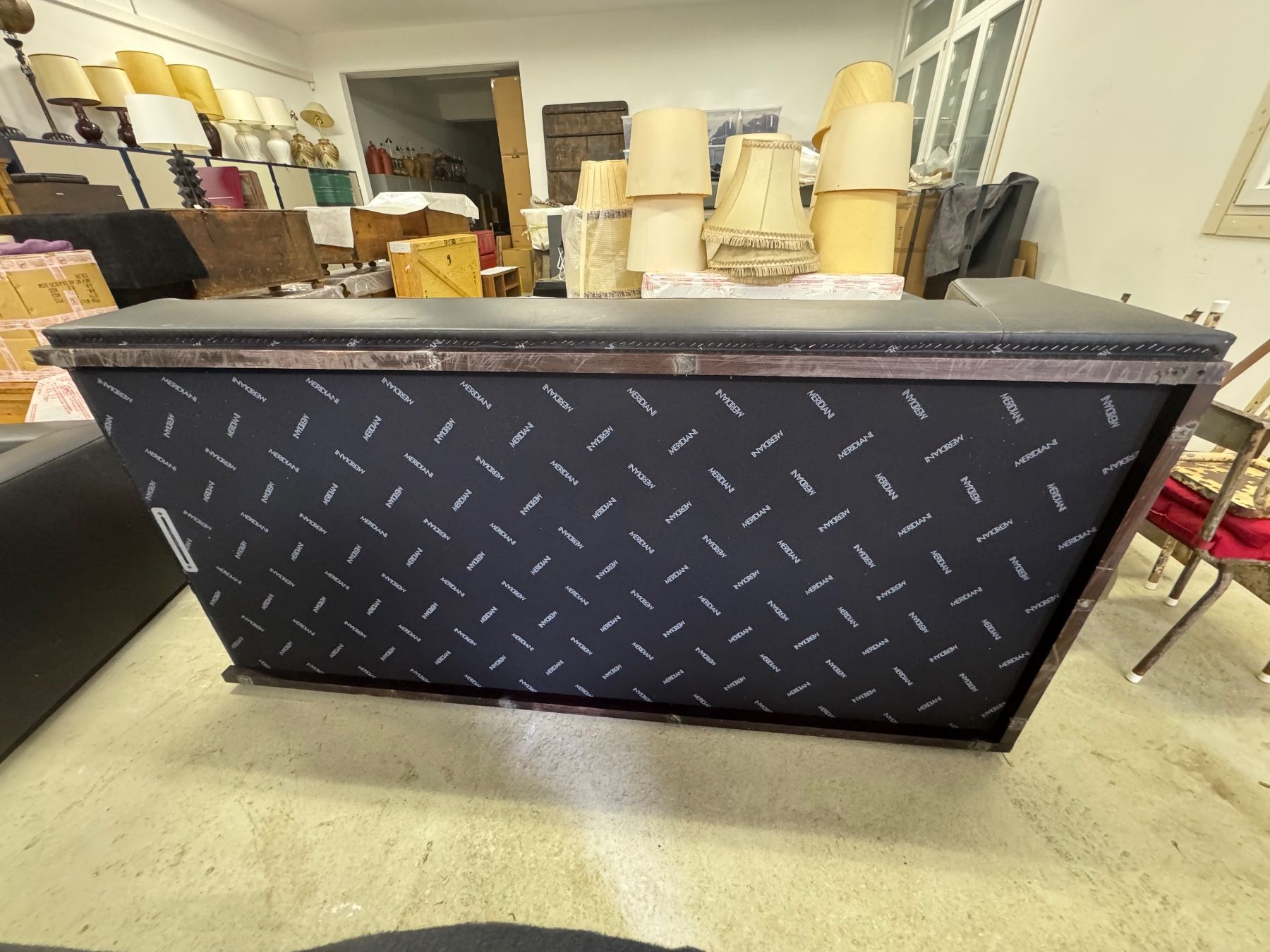 Divani: Canapé d'angle en cuir noir - Lewis Modular – Usato da Oeschseite venduto da -Luxury-On-Line- 6