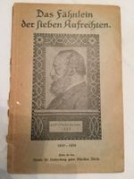 Buch Gottfried Keller Das Fähnlein der sieben Aufrechten
