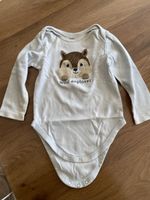Baby Body C&A weiss Langarm Motiv Wild Explorer Grösse 86
