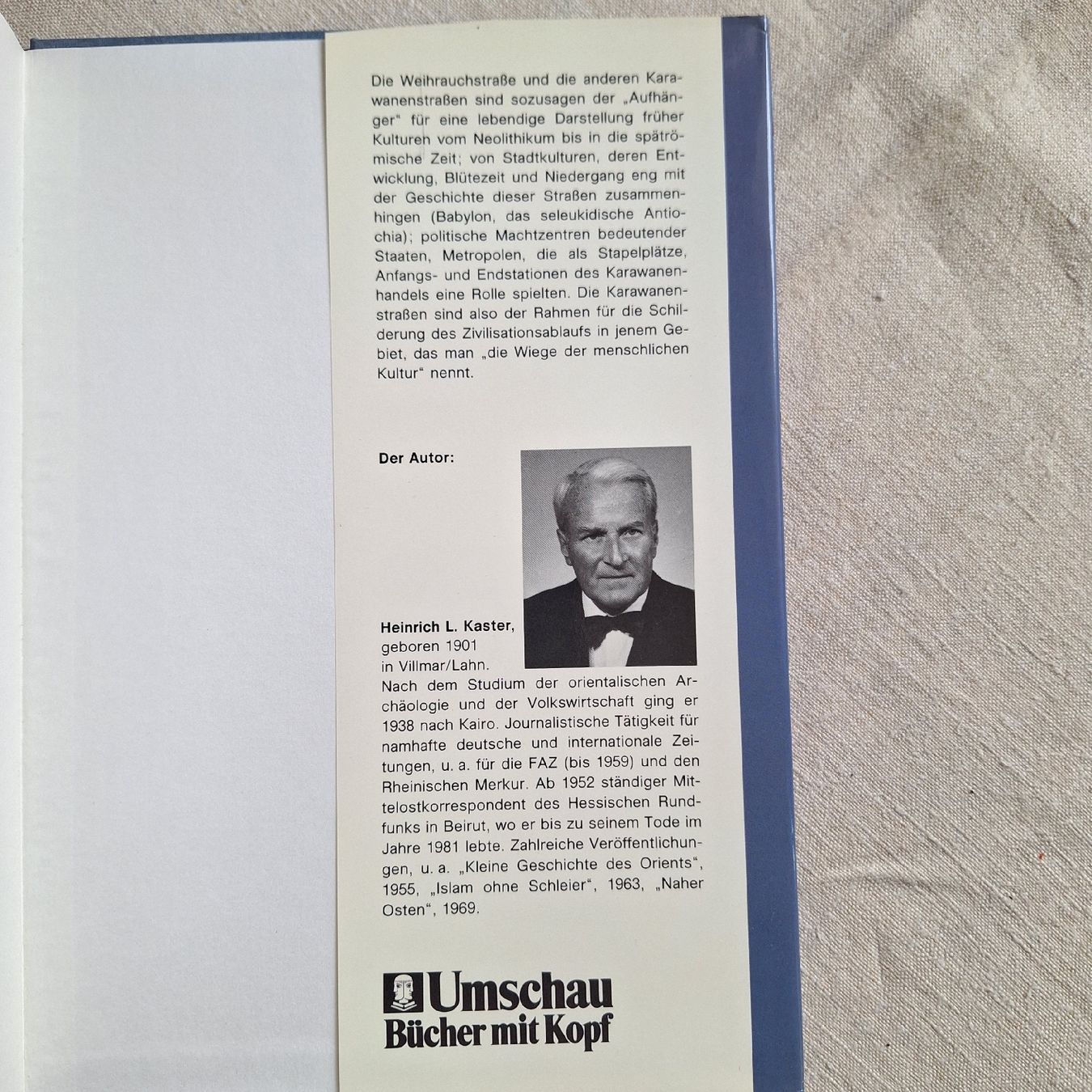 Libri: Weihrauchstrasse Kaster, Handelswege Orient – Usato da Winterthur venduto da Goldpipau 9