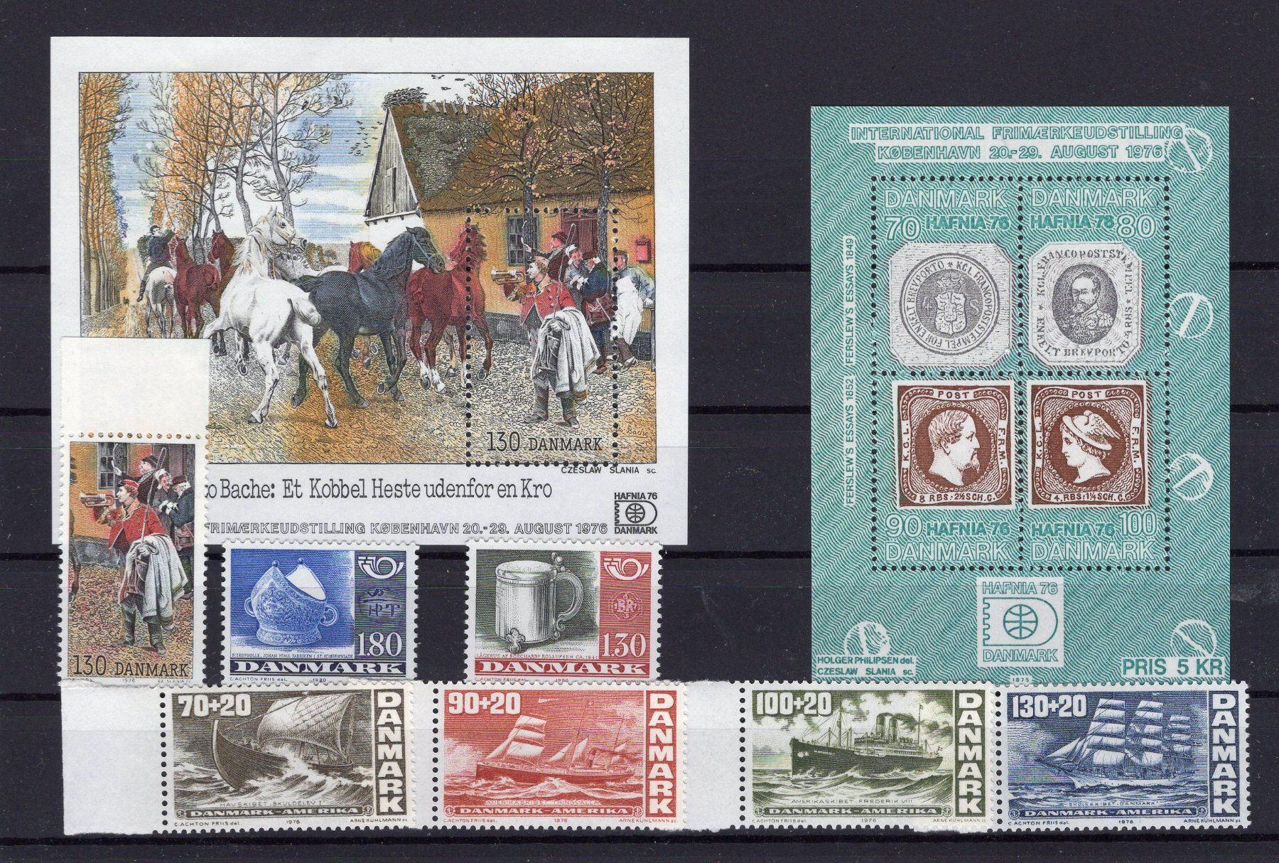 Tutti i francobolli: R6321  /  DANEMARK 1976 neufs XX – Nuovo (secondo la descrizione) da Ste-Croix venduto da MONT-TAGNAC