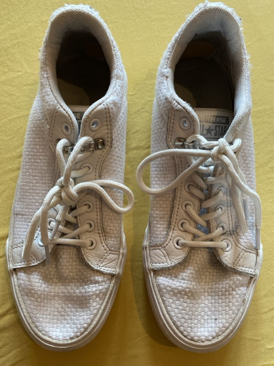 Converse Herrenschuhe: Converse All Star Gr. 42, weiss, stylisch – Gebraucht aus Watt von Willis4