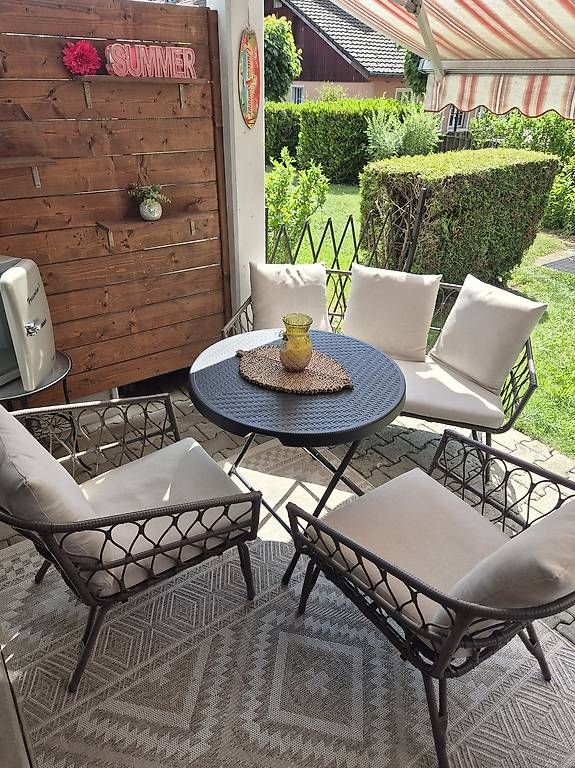 Divani: Schöne Gartenlounge komplett – Usato da Fislisbach venduto da Daniela-79
