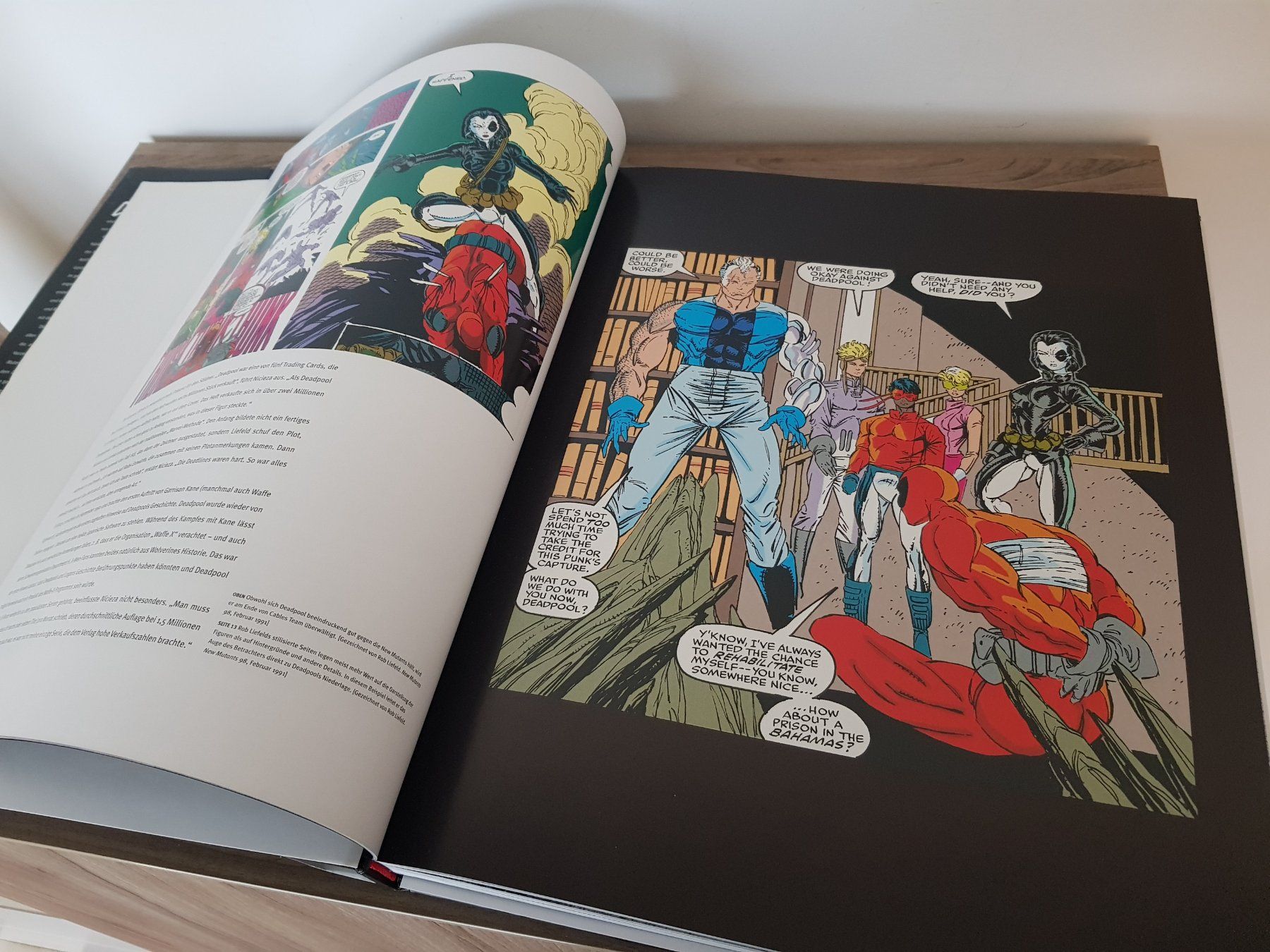 Libri: Deadpool Artbook, Der Söldner mit der grossen Klappe - Buch – Usato da Bassersdorf venduto da retrolab 5