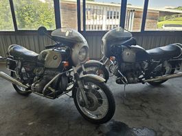 2 BMW R 90 S Motorrad 1974 schwarz/grau guter Zustand (057)