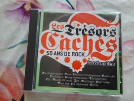 cd Les trésors cachés - 50 ans de rock les inrockuptibles