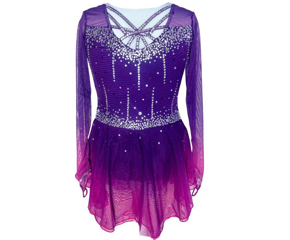 Vestiti & Gonne: Eiskunstlauf Eislauf Kürkleid 140 neu – Nuovo (secondo la descrizione) da Zürich venduto da tedundthea 1