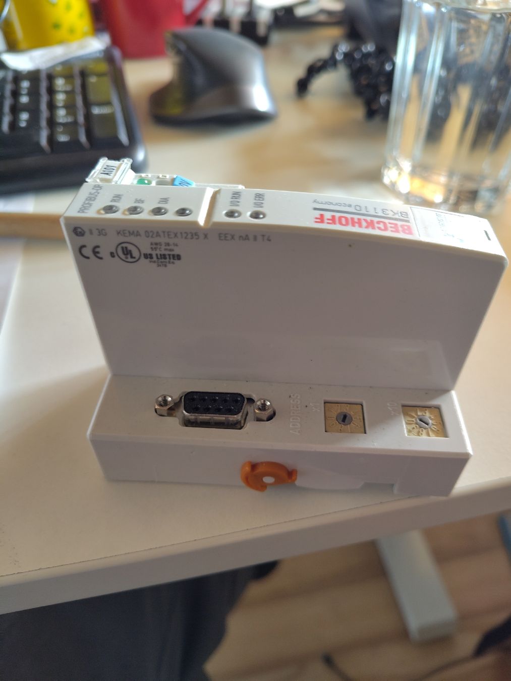 Beckhoff Componenti elettronici: beckhoff profibus bus Koppler bk3110 – Usato da Schötz venduto da MaAgner 1