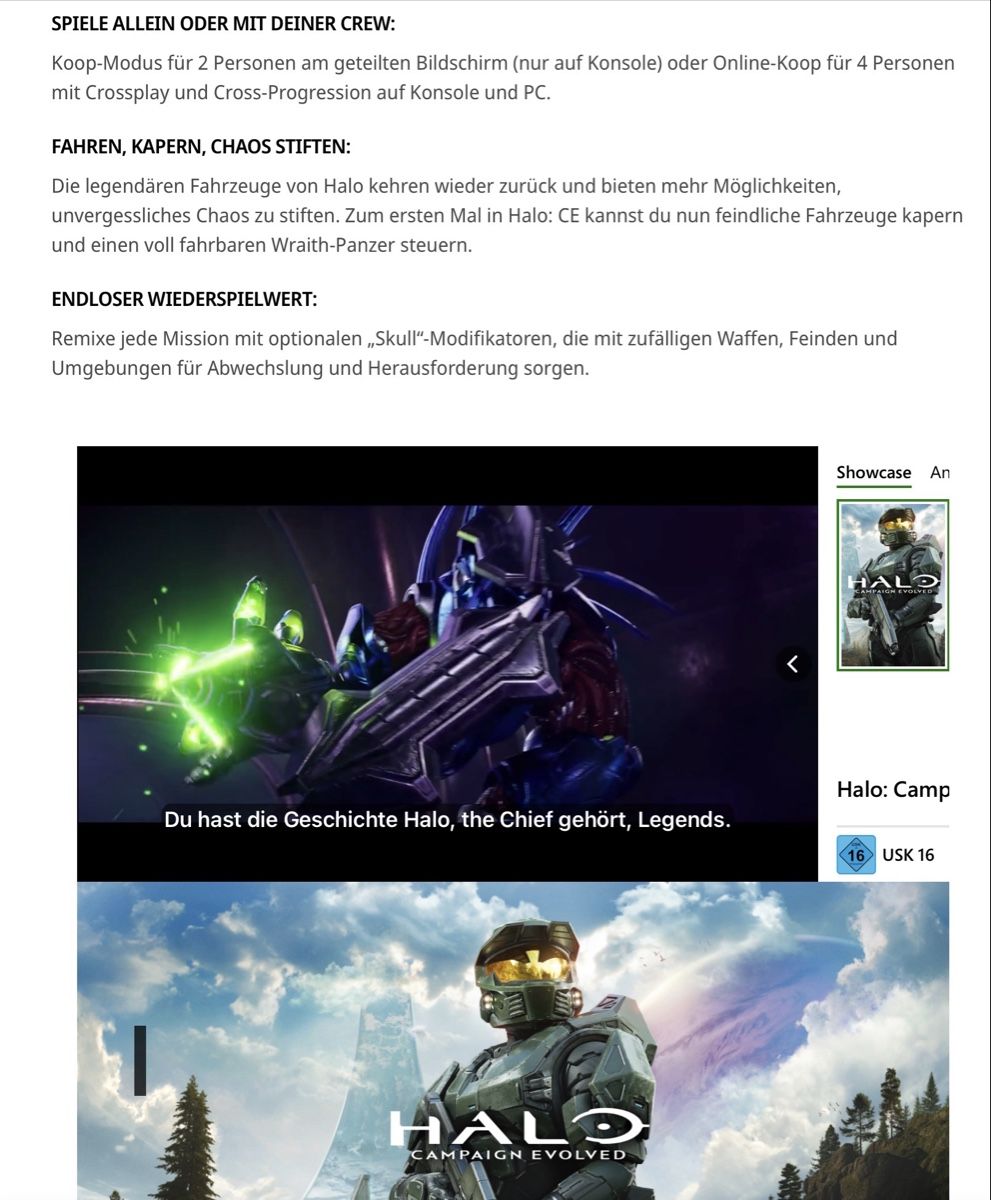 Sony Giochi: Halo Campaign Evolved PS5 neu und orginalverpackt – Nuovo e nell'imballaggio originale da Rüthi (Rheintal) venduto da Many2369 2