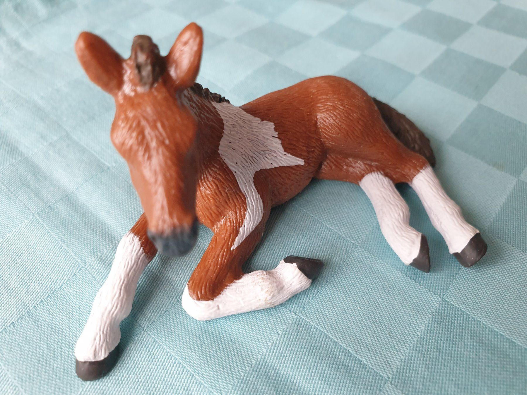 Schleich Statuette: Fohlen liegend Schleich Tier – Usato da Mörschwil venduto da spirspi 1