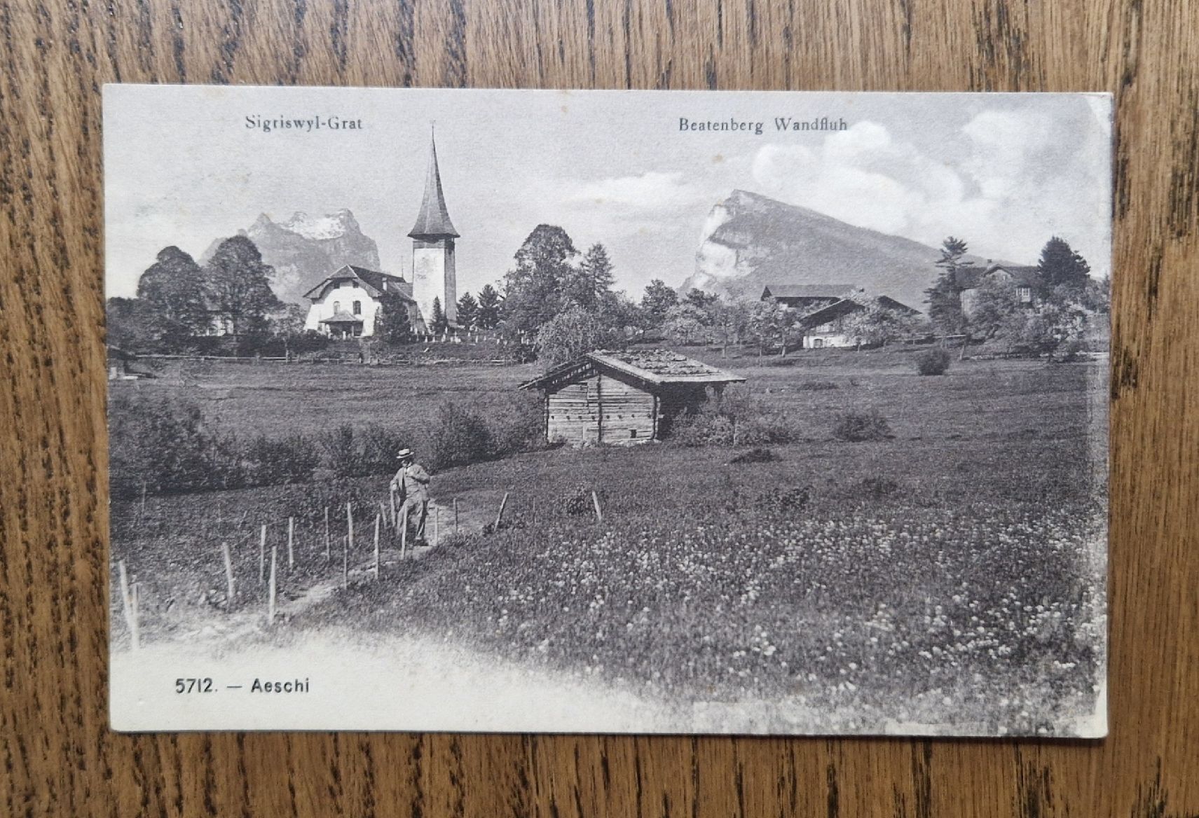 Ansichtskarten: Aeschi – Gebraucht aus Ebikon von Donar50