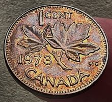 KANADA 1 CENT 1973