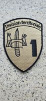 *** Badge Division Territoriale 1 mit klett ***