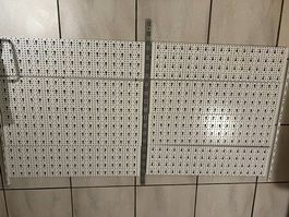 Werkzeugwand Lochwand System Metall + viel Zubehör