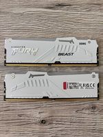 DDR5-RAM FURY Beast Weiss RGB 6000 MHz 2x 16 GB = 32GB