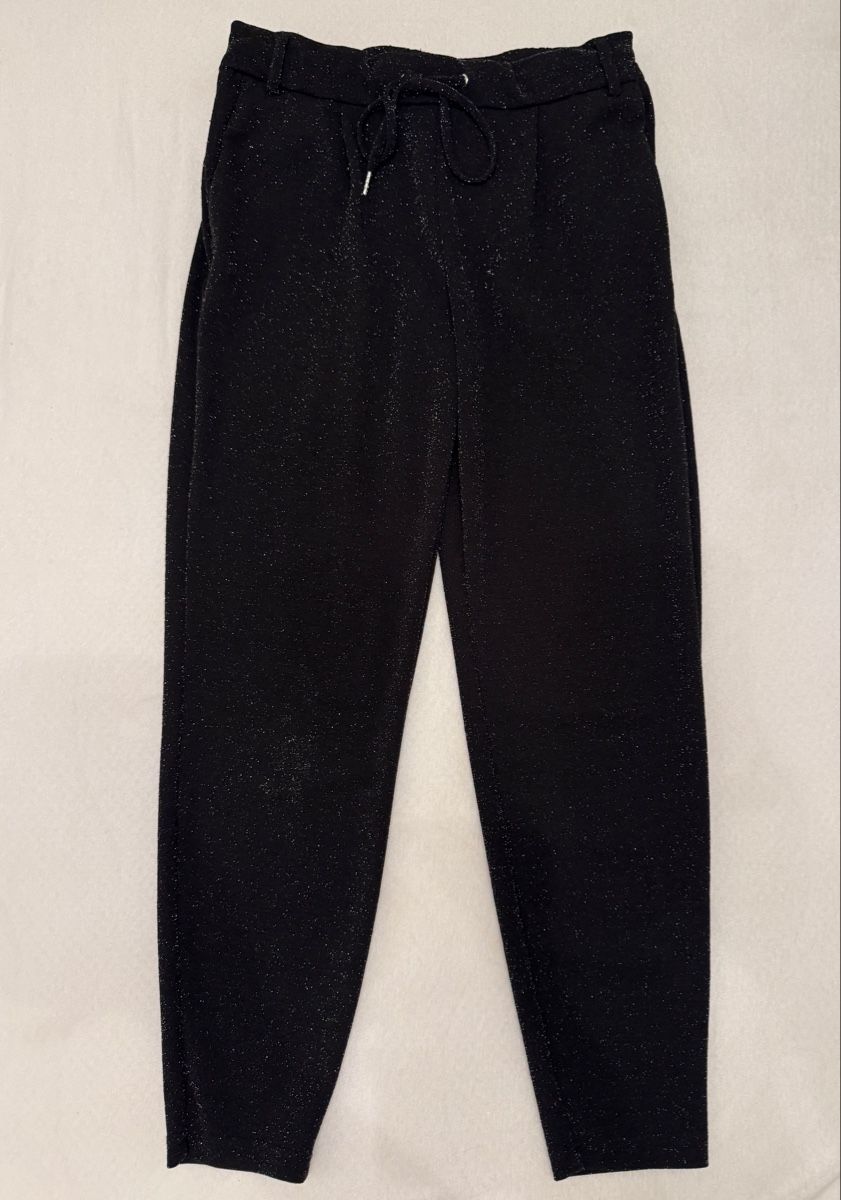 Pantaloni: Schwarze Glitzerhose Grösse 38 – Usato da Frauenfeld venduto da _smile_w 7
