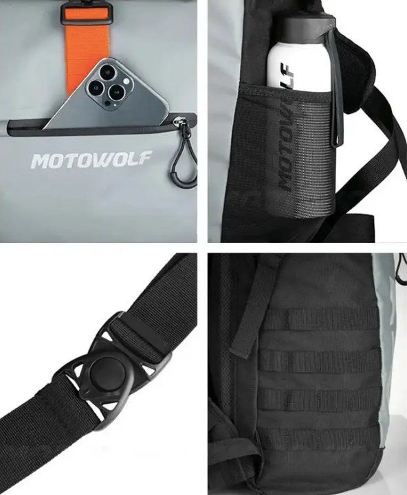 Zaini: Wasserdichter Motorradrucksack – Nuovo e nell'imballaggio originale da Geneve venduto da Titi2008 3