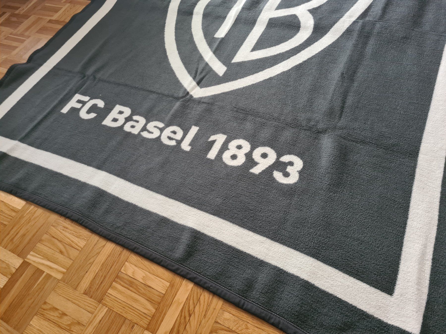 Coperte: FCB Wolldecke FC Basel 1893 – Nuovo (secondo la descrizione) da Grosswangen venduto da Spieler10 2