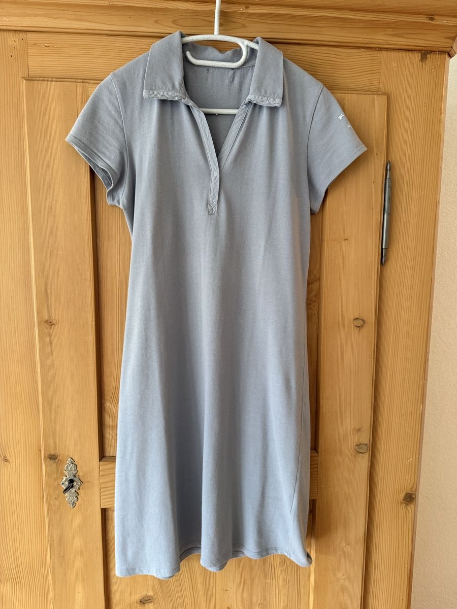 Strenesse Vestiti: Sommerkleid Banc Bleu Riviera hellblau Gr. M – Usato da Uster venduto da Schangnau87