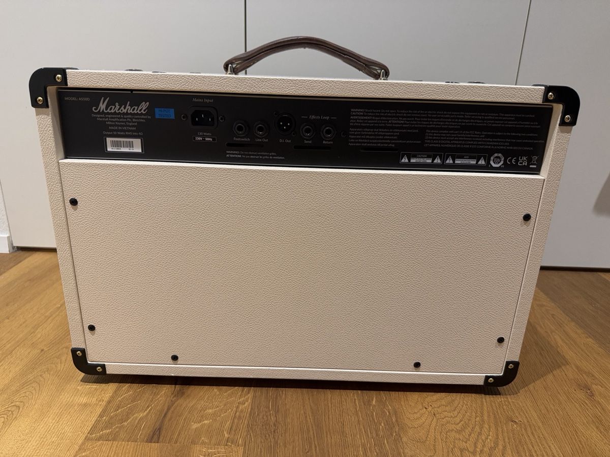 Marshall Amplificatori: Marshall AS50D Akkustik Verstärker  – Usato da Schötz venduto da Daveman78 2
