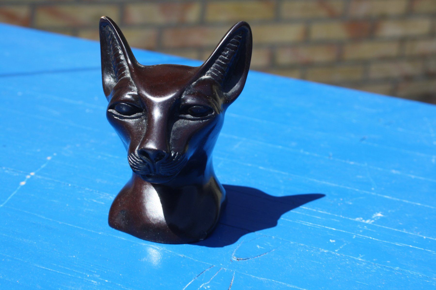 Statuette: KATZENBÜSTE KATZENFIGUR – Usato da Wauwil venduto da Pneuedy 4