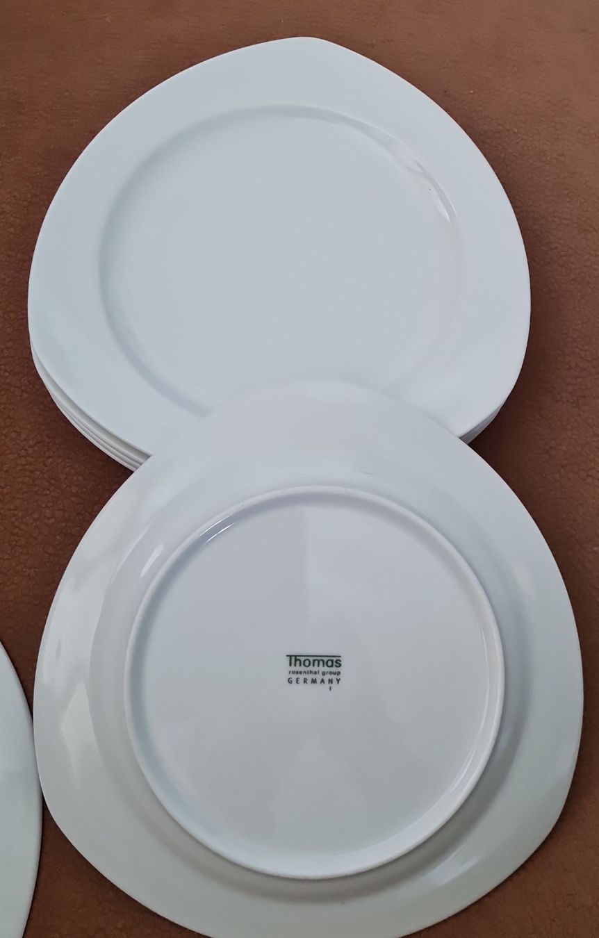 Thomas Piatti: 6 Thomas Rosenthal Dessertteller 3 eckig – Nuovo (secondo la descrizione) da Münsingen venduto da Cuci31