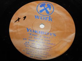LP  - work Yokiboys  Remixes - House Trance Funk Schallplatt