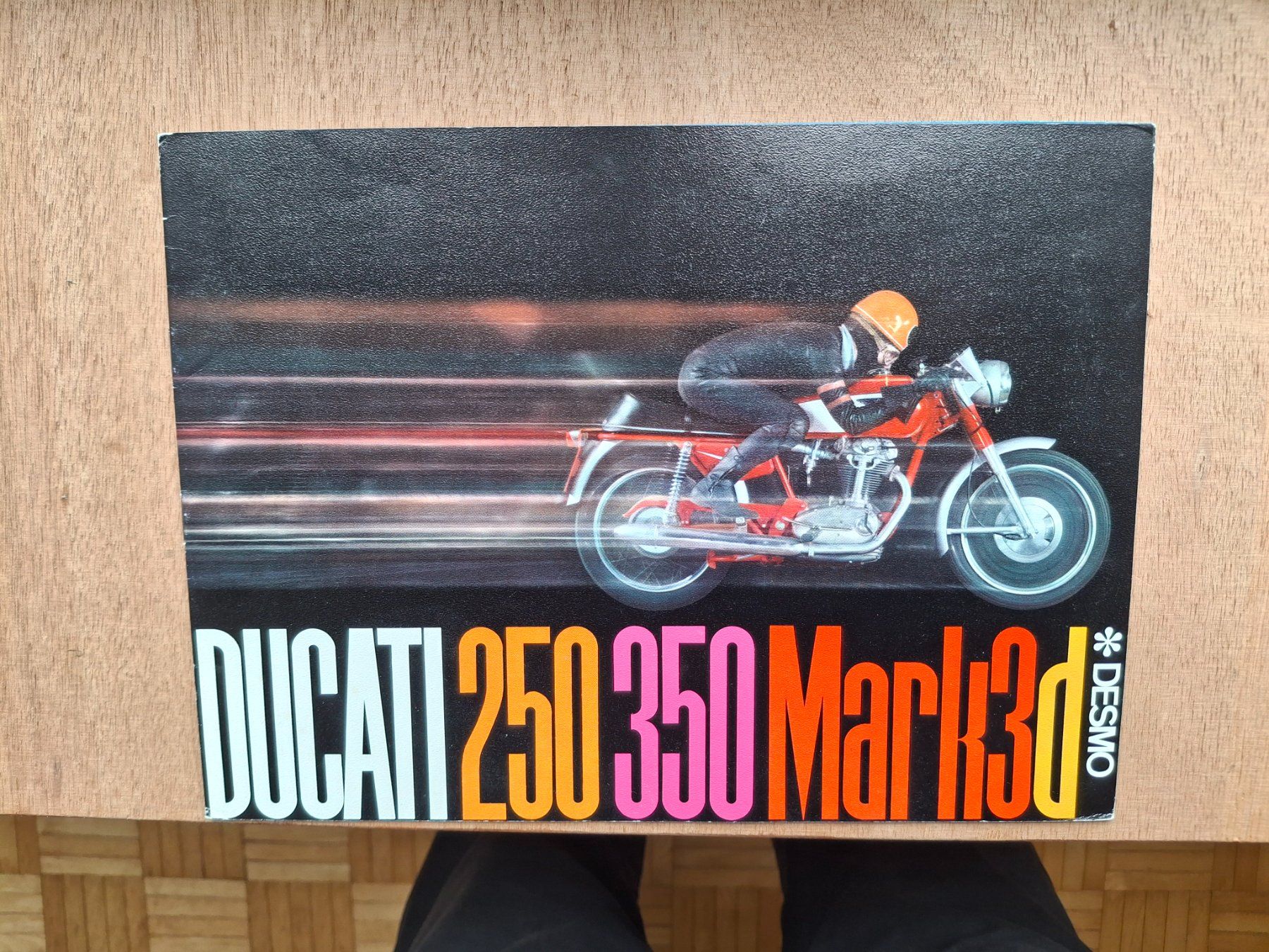 Ducati Strada: DUCATI 250 350 MARK3d DESMO ORIGINAL PROSPEKT OLDTIMER KÖWE – Usato da Wängi venduto da Toeff85