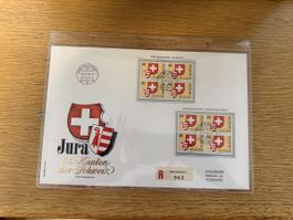 Luxusbrief FDC 25.9.78 Delemont 