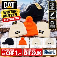 4 neue Wintermützen im Set als Restposten zum Startpreis von