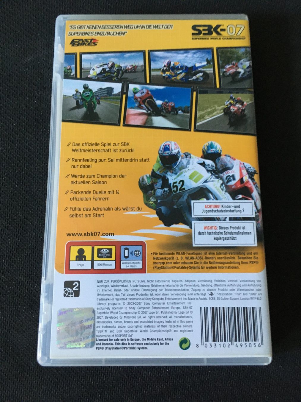 Sony Giochi: SBK-07 für PSP – Usato da St.Gallen venduto da sjosjo 1