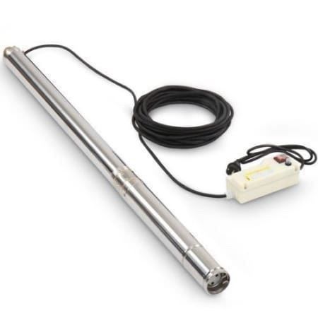 Solar Tiefbrunnenpumpe 24V 200W – Edelstahl, Bis Zu 30m Förderhöhe, Ideal Für Gartenbewässerung & Brunnen