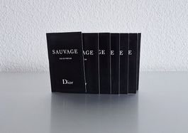 NEU > 6x Dior Sauvage Travel Size EDP 1ml