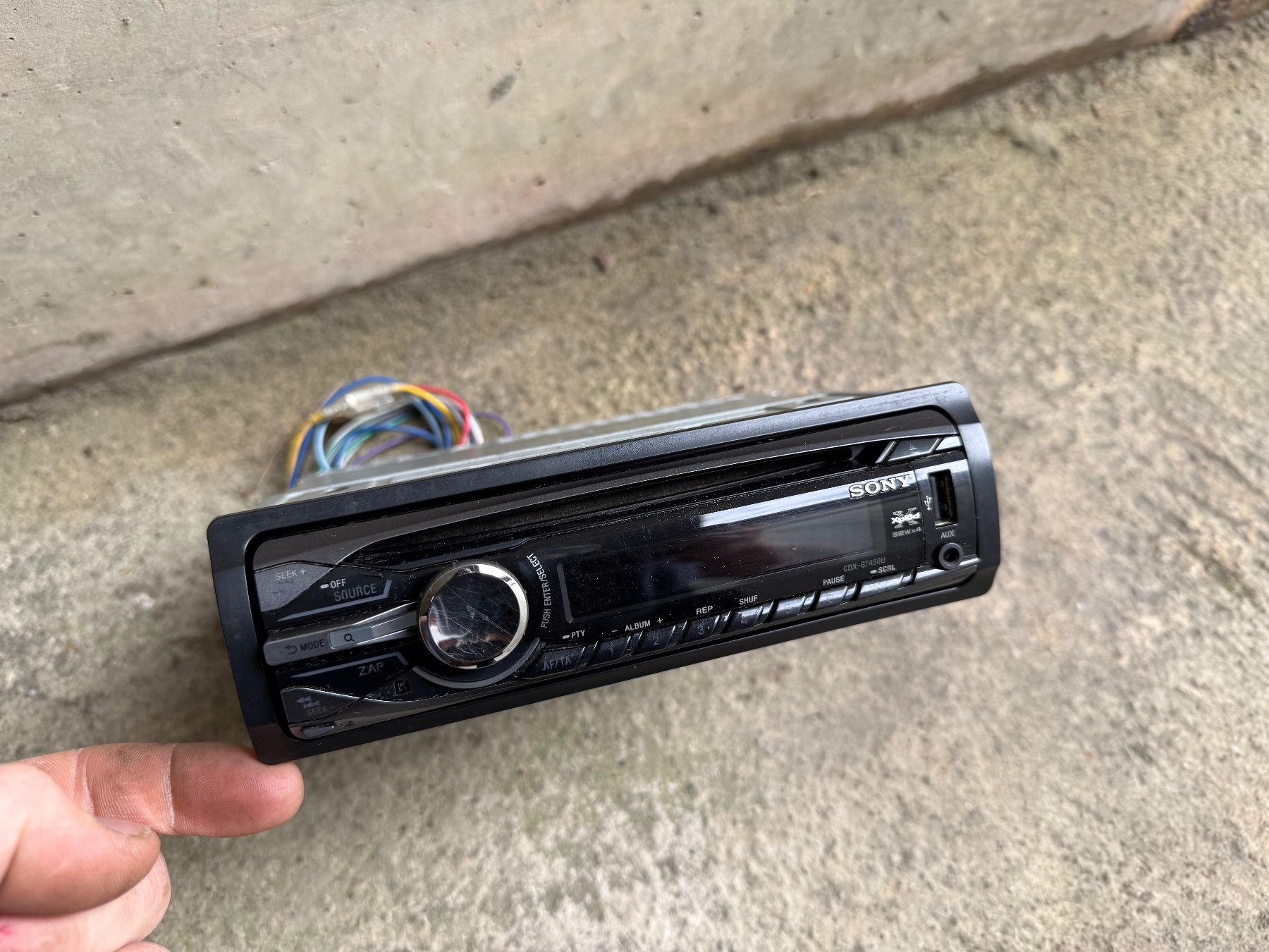 Sony Radios: Autoradio Sony CDX-GT450U USB Aux CD – Gebraucht aus Lützelflüh-Goldb von Guemseli