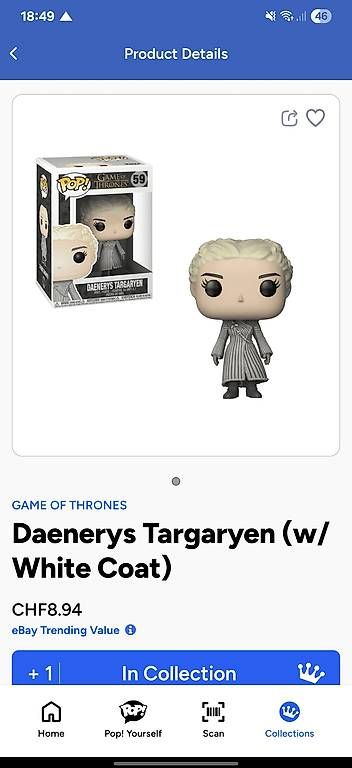 Figuren: Funko Pop Figur - Daenerys Targaryen – Gebraucht aus Walchwil von abcdefghijkl