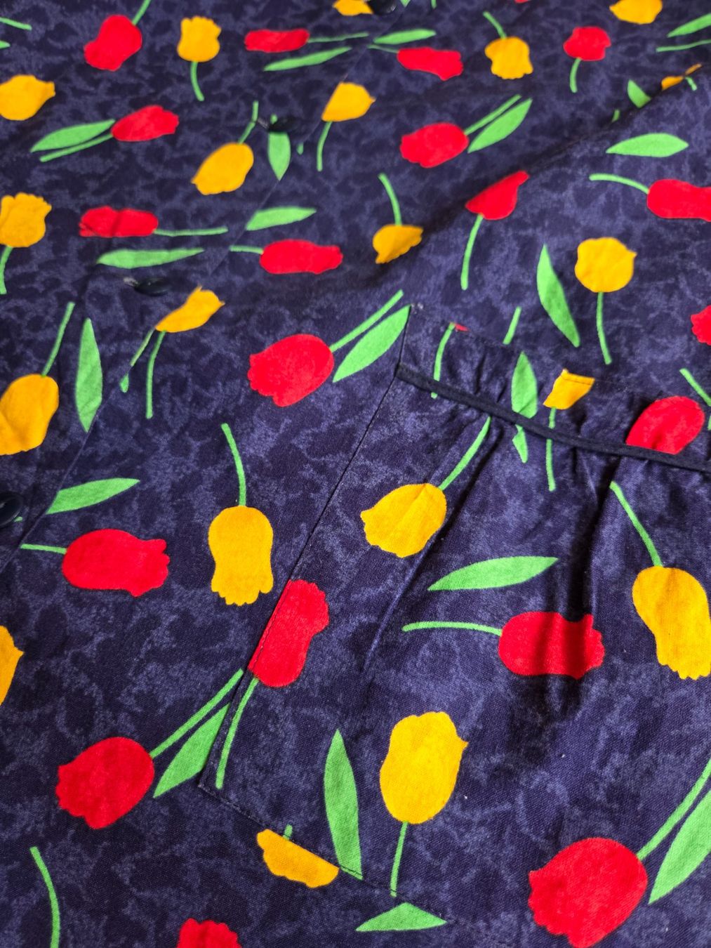 Vestiti: Vintage Tulpen Kleid M-L – Usato da Bern venduto da -Aniko- 3
