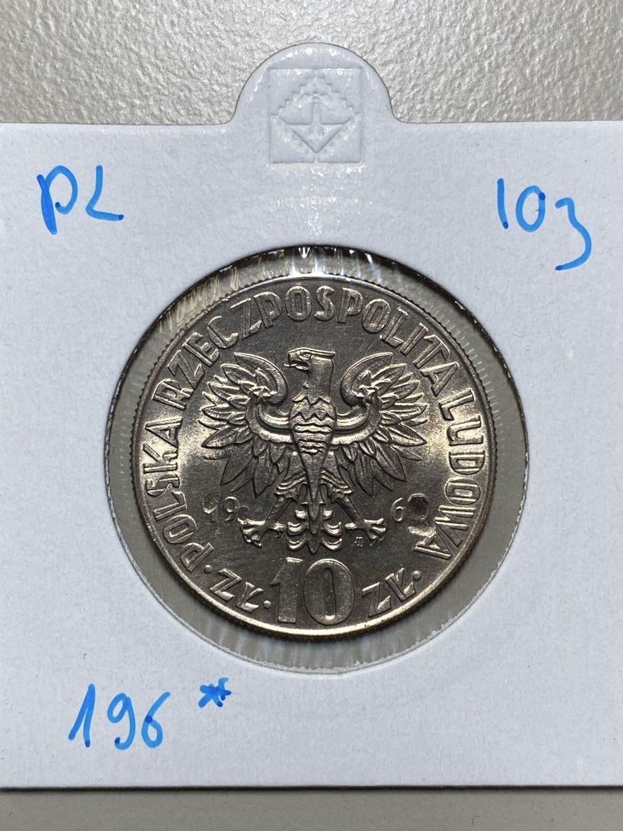 Tutti le monete: Pologne - 10 Ztoty - 196x – Usato da Payerne venduto da Mike1682