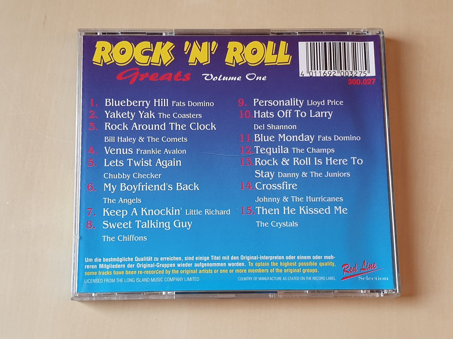 CDs: Rock n Roll Greats Vol. 1 – Gebraucht aus Stansstad von collectorsshop 1