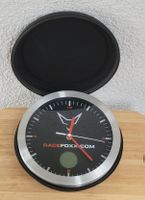 Von 2014 coole Wanduhr RACEFOXX mit Etui
