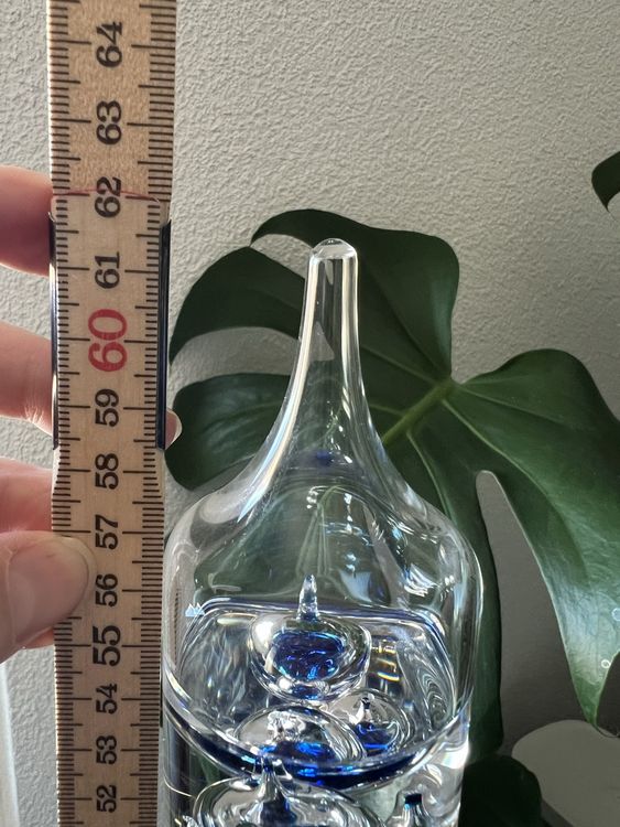 Galileo Thermometer 62cm mit 11 Kugeln blau Kaufen auf Ricardo