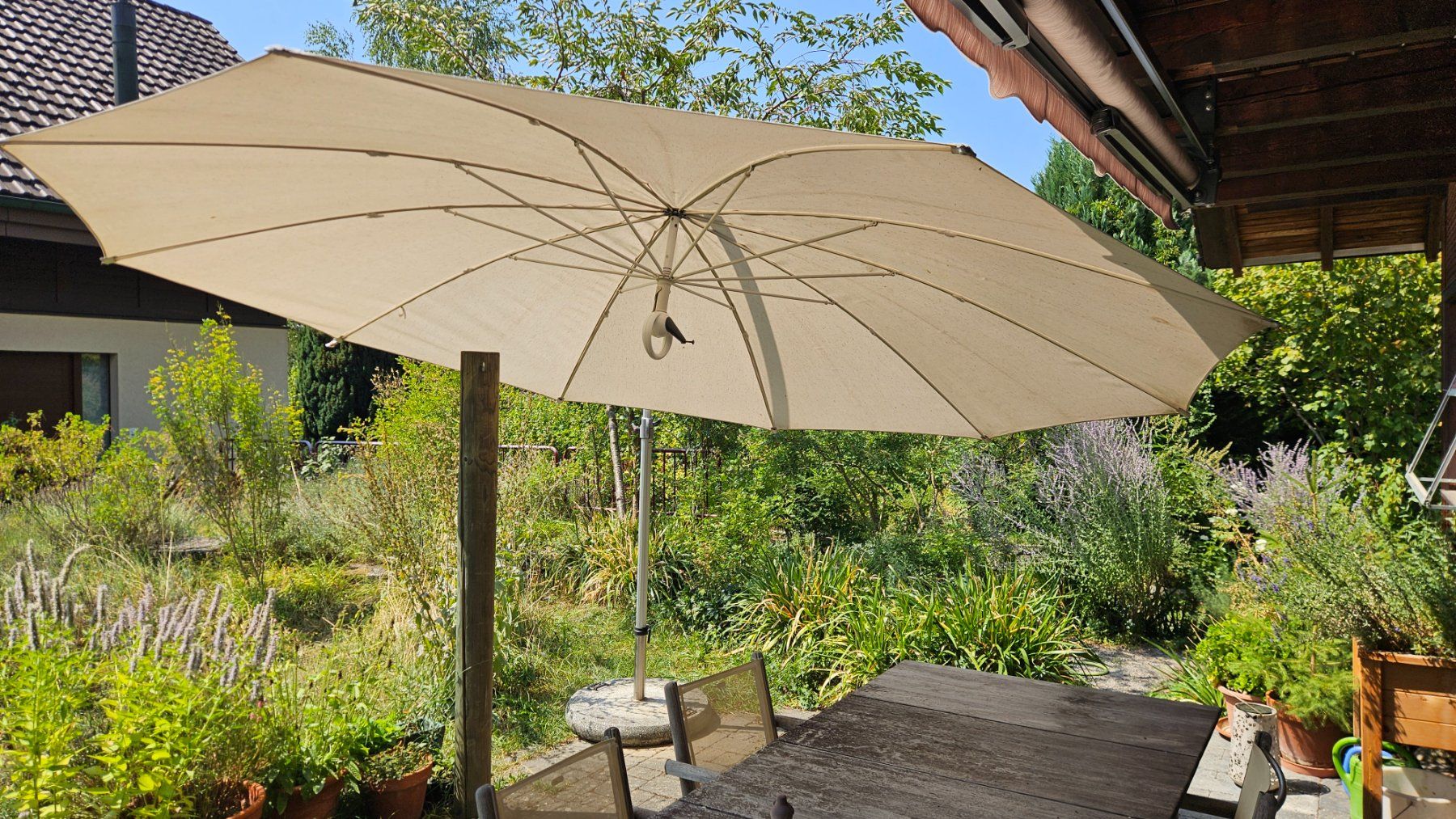 Glatz Parasols: Sonnenschirm Pendalex V+ (Fa. Glatz AG) – D'occasion à Burgdorf par rognik 4
