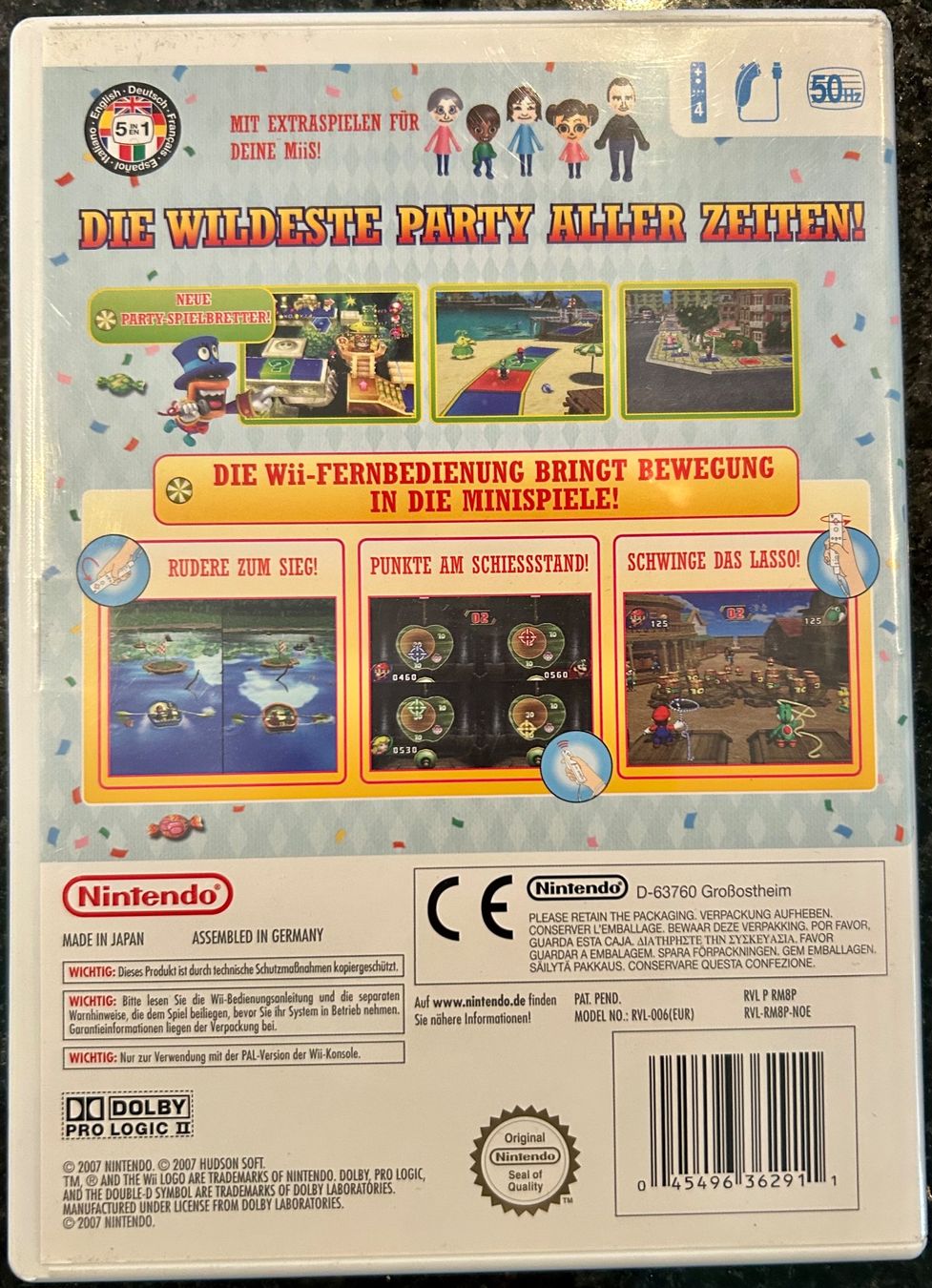 Nintendo Giochi: Nintendo Wii - MarioParty 8 – Usato da Arlesheim venduto da thoma2010 1