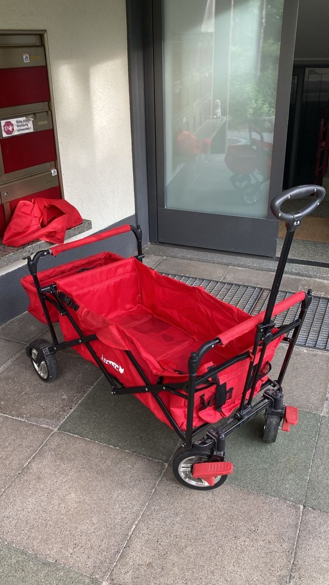 Fuxtec Carrozzine: Bollerwagen FuxTec mit Dach – Usato da Bern venduto da Aniba23 1