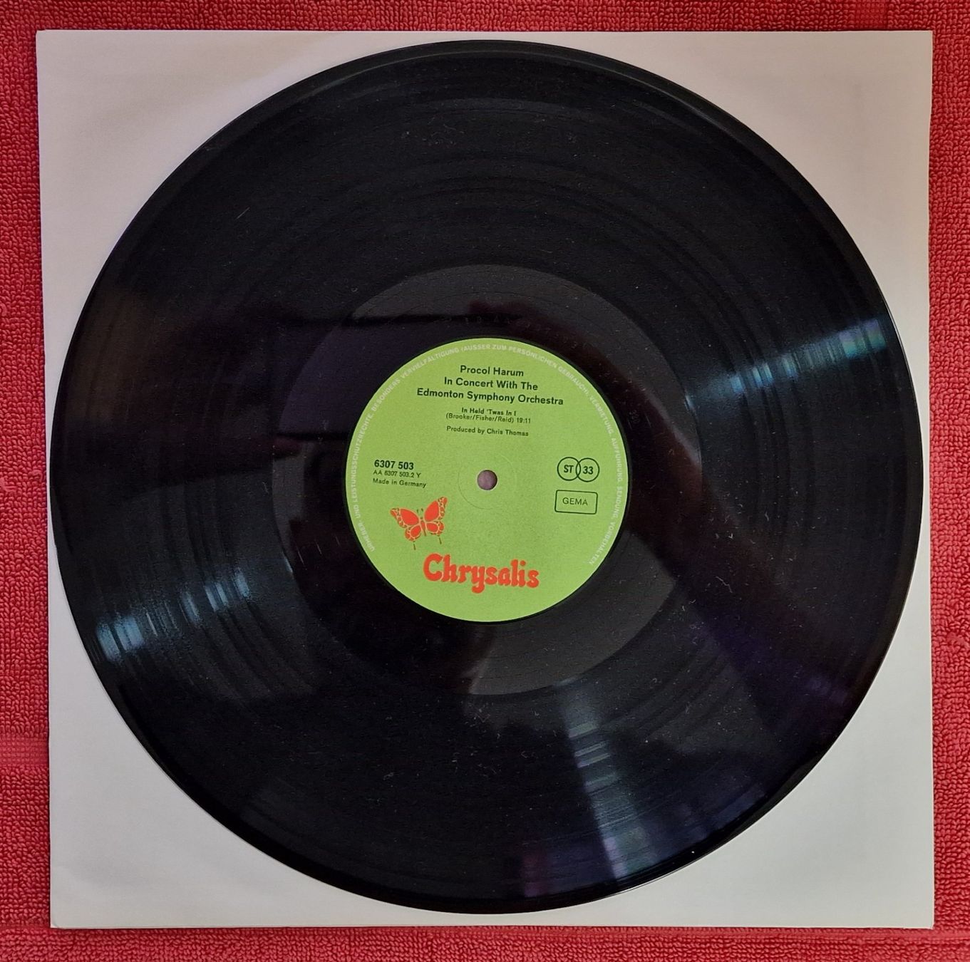 Vinyles: Procol Harum Live LP (1972) Deutsche Version – D'occasion à Basel par phi_8xhm 3
