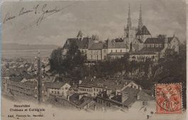 NEUCHÂTEL - Château et Collégiale - 1907