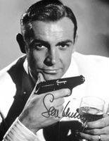 Sean Connery - Autogramm - James Bond Vintage 007