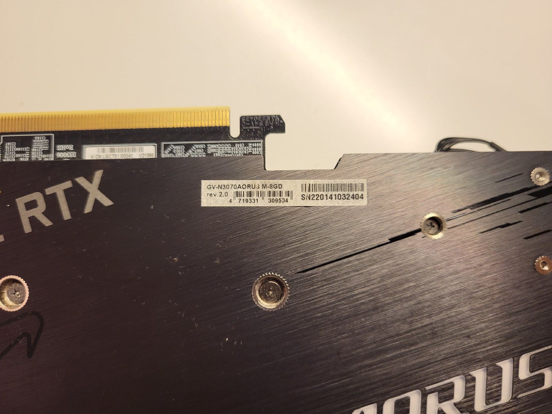 Nvidia Schede grafiche: Aorus RTX 3070 MASTER 8GB Grafikkarte – Usato da Unterengstringen venduto da CyberCore 3